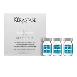 Kérastase Spécifique Cure Apaisante Anti-Inconforts trattamento dei capelli contro la caduta dei capelli 12 x 6 ml