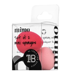 MIMO Mini Concealer Sponge Pink Pack of 2 spugnetta per fondotinta - impostare