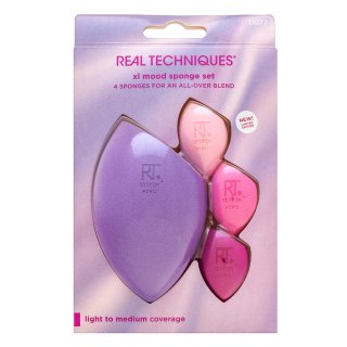 Real Techniques Afterglow XL Mood Sponge Set spugnetta per fondotinta - impostare