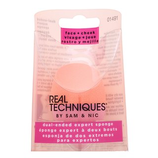 Real Techniques Dual Ended Expert Sponge spugnetta per fondotinta 2in1