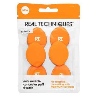 Real Techniques Mini Miracle Concealer Puff 6 Pack spugnetta per fondotinta