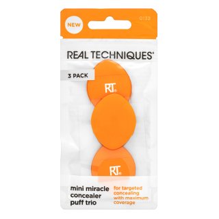 Real Techniques Mini Miracle Concealer Puff Trio spugnetta per fondotinta