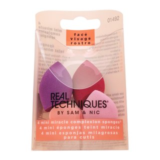 Real Techniques Miracle Complexion Mini Sponges 4 pcs spugnetta per fondotinta