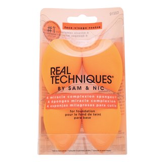 Real Techniques Miracle Complexion Sponges 4 pcs spugnetta per fondotinta