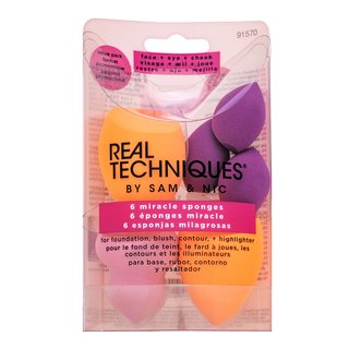 Real Techniques Miracle Sponges 6pcs Set Set regalo