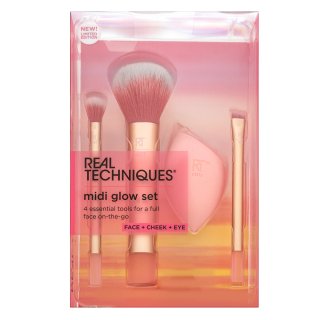 Real Techniques Sunrise To Sunset Midi Glow Set set di pennelli