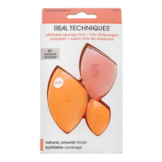 Real Techniques Ultimate Sponge Trio 3 pcs spugnetta per fondotinta