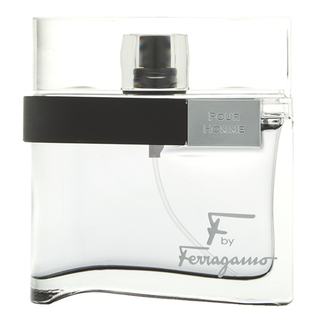 Salvatore Ferragamo F by Ferragamo Pour Homme Black Eau de Toilette da uomo 50 ml